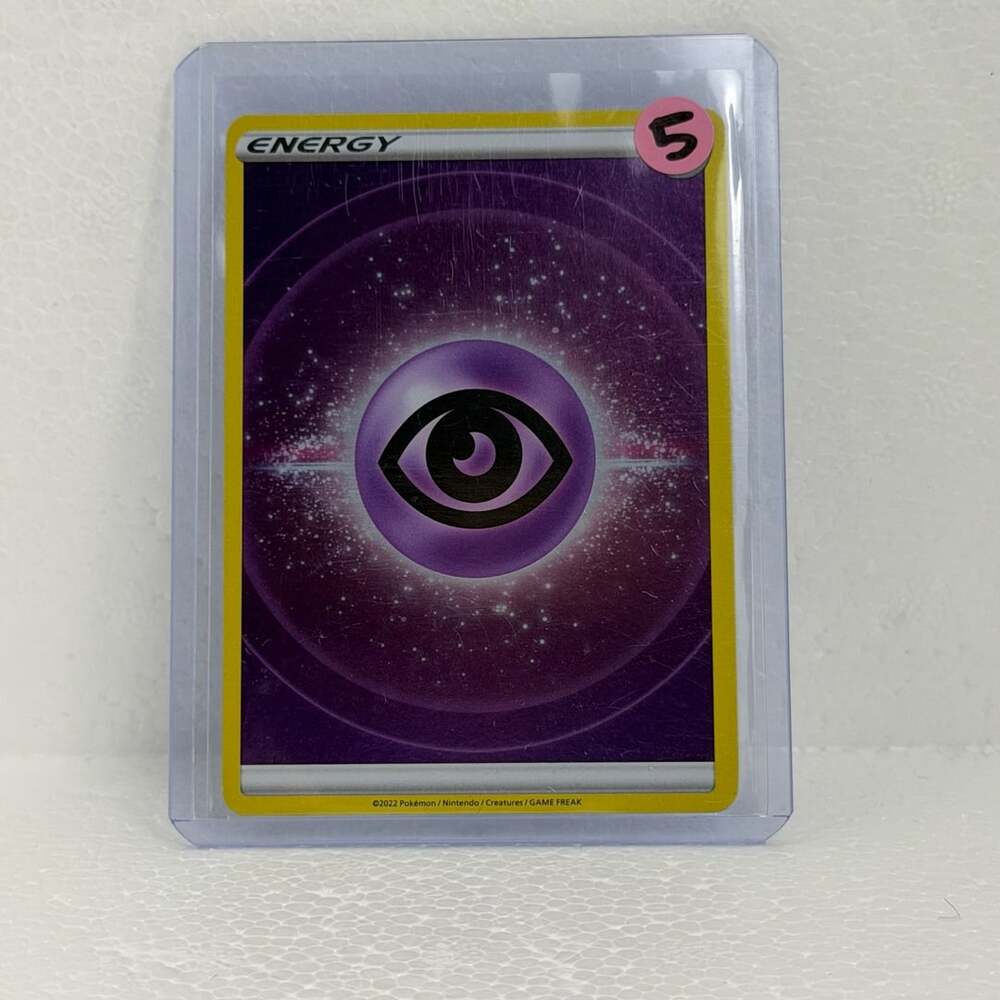 156/159 Psychic Energy Reverse Holo Crown Zenith Pokemon TCG